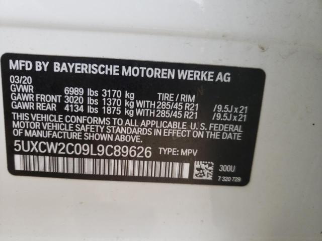 5UXCW2C09L9C89626 BMW X7 Xdrive40i