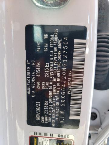5XXG64J20NG127504 KIA K5 GT LINE