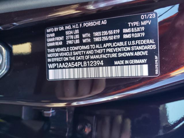2023 PORSCHE MACAN BASE - WP1AA2A54PLB12394