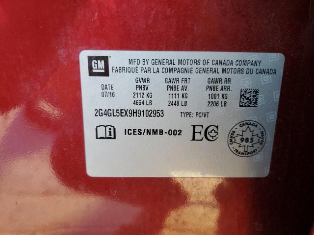 2017 BUICK REGAL SPOR - 2G4GL5EX9H9102953