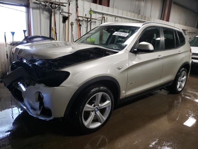 2017 BMW X3 XDRIVE2 5UXWX9C37H0W74477