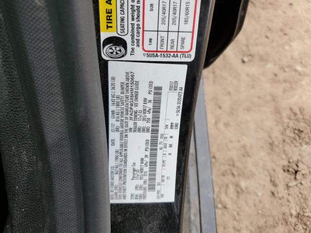 2017 FORD FIESTA ST - 3FADP4GX6HM150667