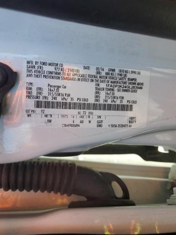 1FADP3K24GL283949 Ford FOCUS SE