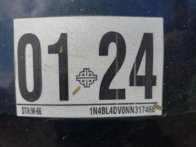 1N4BL4DV0NN317466 Nissan ALTIMA SV