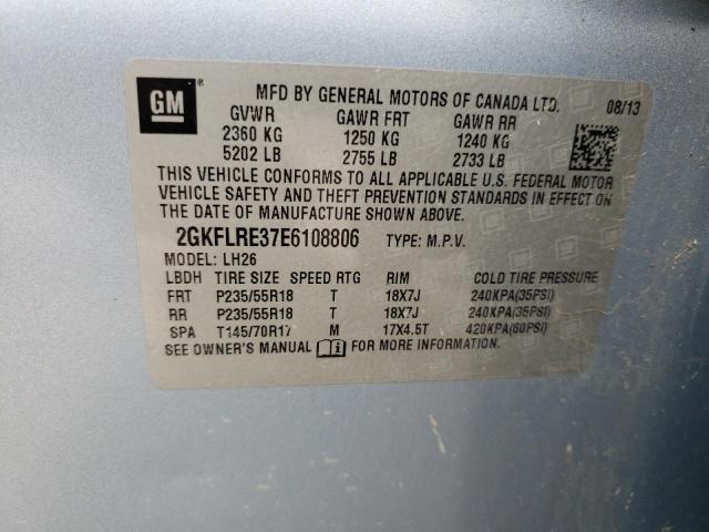 2GKFLRE37E6108806 GMC Terrain Sle
