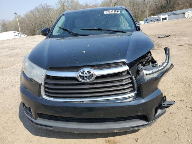 VIN 5TDJKRFH8ES017486 2014 Toyota Highlander, Xle no.5