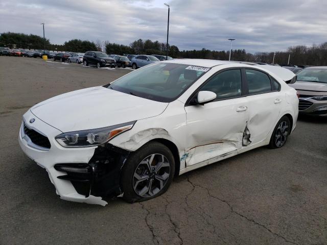 Salvage cars for sale from Copart East Granby, CT: 2020 KIA Forte FE