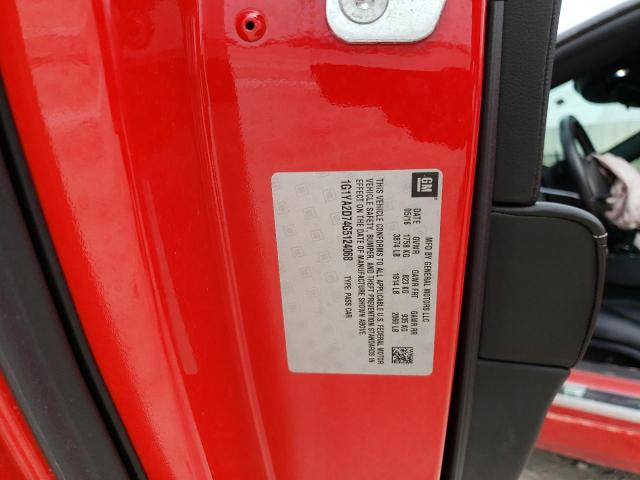 2016 CHEVROLET CORVETTE S - 1G1YA2D74G5124068