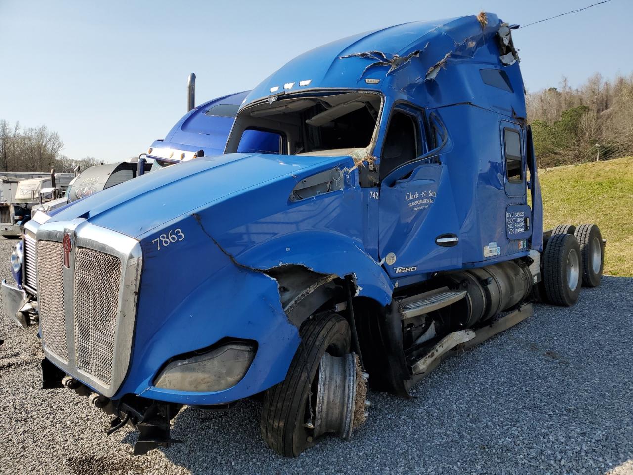 2014 KENWORTH CONSTRUCTION T680 - 1XKYD49X1EJ398906