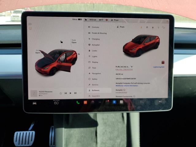 2021 TESLA MODEL Y 5YJYGDEF8MF239791