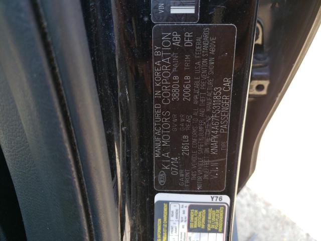 KNAFK4A67F5311853 KIA FORTE LX