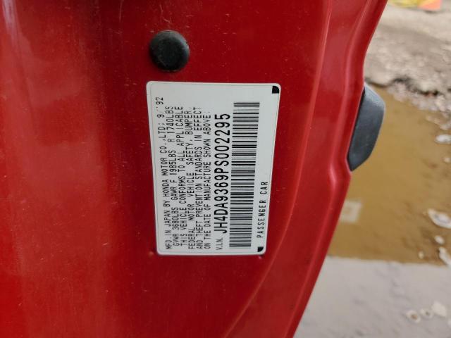 JH4DA9369PS002295 Acura Integra Gs