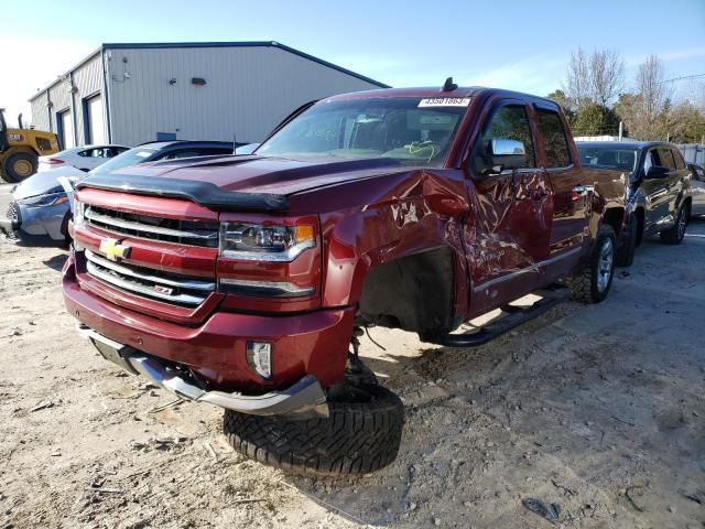 Salvage cars for sale from Copart Mendon, MA: 2017 Chevrolet Silverado K1500 LTZ
