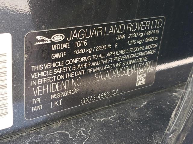 SAJAD4BG3HA971480 Jaguar XE