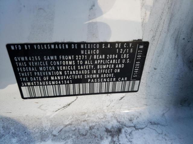 2016 VOLKSWAGEN GTI S/SE - 3VW4T7AUXGM041341