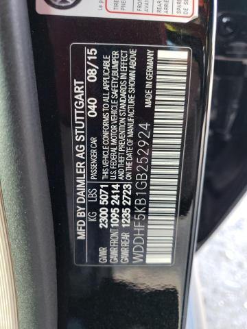 2016 MERCEDES-BENZ E 350 WDDHF5KB1GB252924