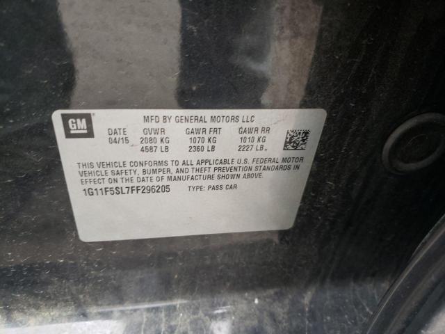 2015 CHEVROLET MALIBU LTZ - 1G11F5SL7FF296205