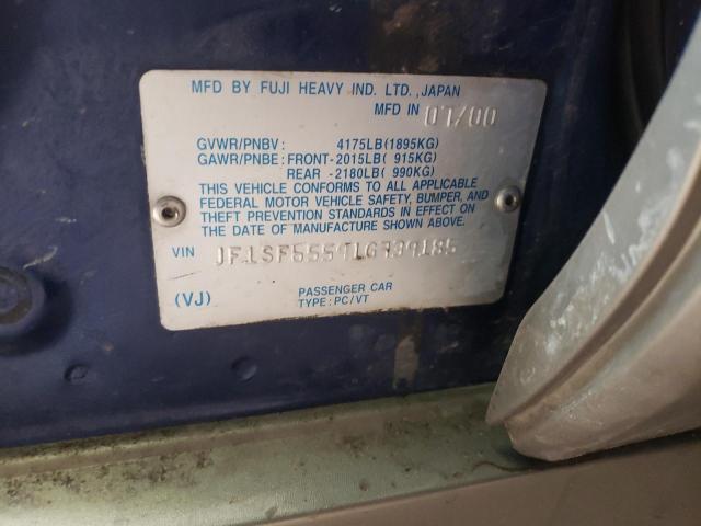 JF1SF65591G739185 Subaru FORESTER S