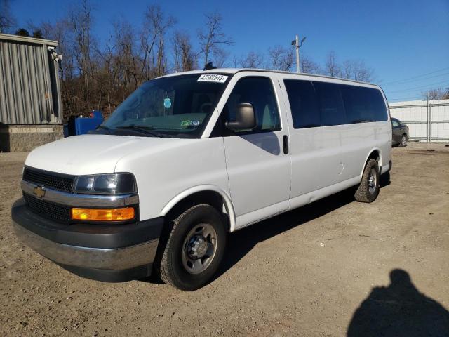 Salvage cars for sale from Copart West Mifflin, PA: 2017 Chevrolet Express G3500 LT