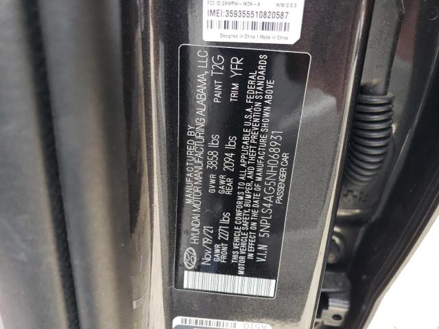 2022 HYUNDAI ELANTRA SE 5NPLS4AG5NH068931