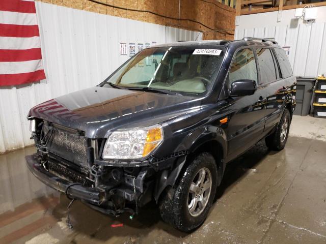 Salvage cars for sale from Copart Anchorage, AK: 2006 Honda Pilot EX