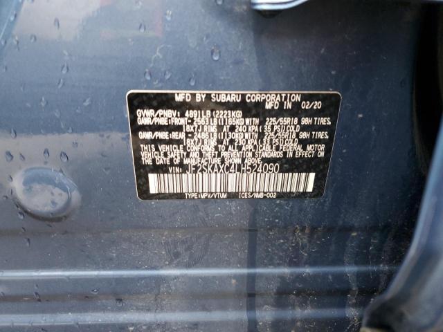 JF2SKAXC4LH524090 Subaru Forester Touring
