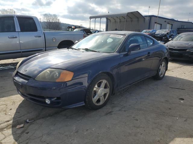 Hyundai Tiburon salvage cars for sale: 2003 Hyundai Tiburon