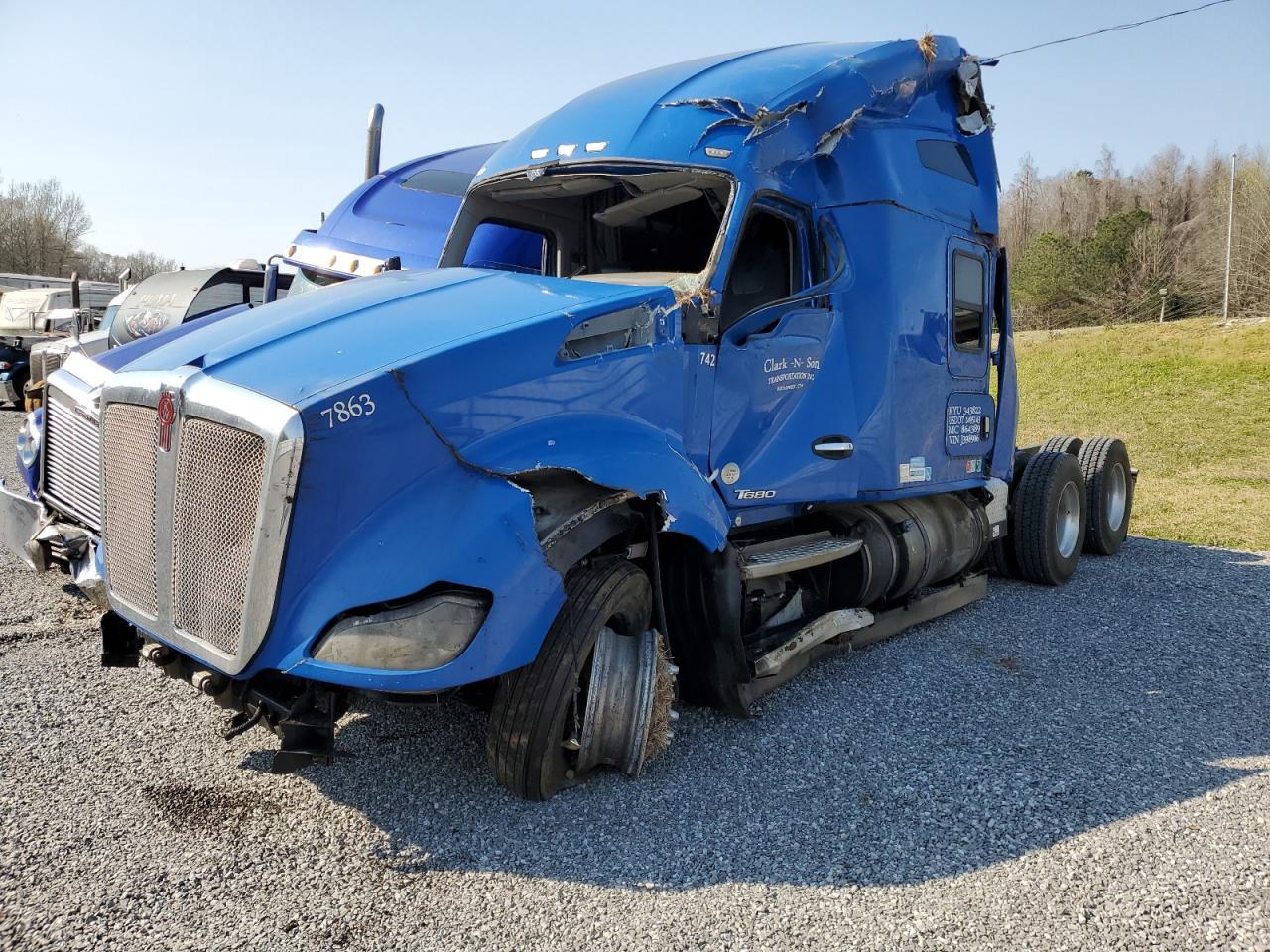 2014 KENWORTH CONSTRUCTION T680 - 1XKYD49X1EJ398906