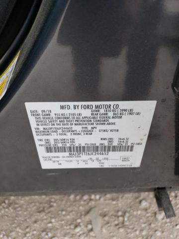 2018 FORD ECOSPORT S MAJ3P1TE6JC244652