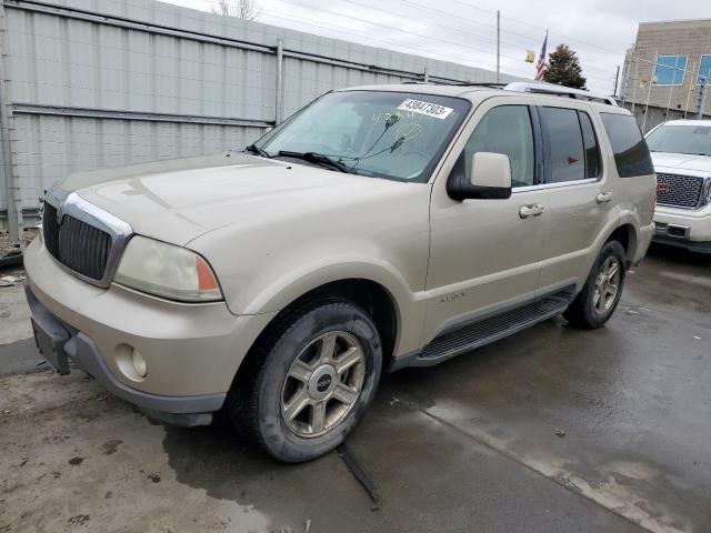 Lincoln Aviator salvage cars for sale: 2004 Lincoln Aviator