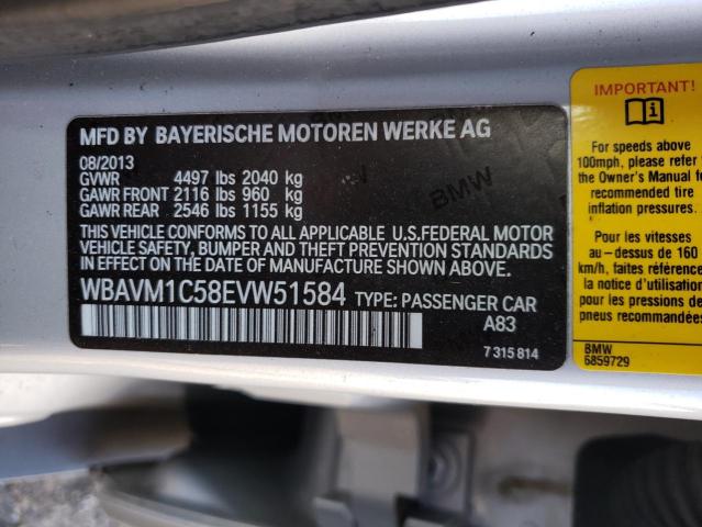 WBAVM1C58EVW51584