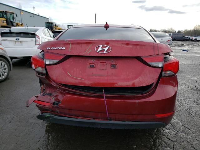 2016 HYUNDAI ELANTRA SE 5NPDH4AE1GH687028