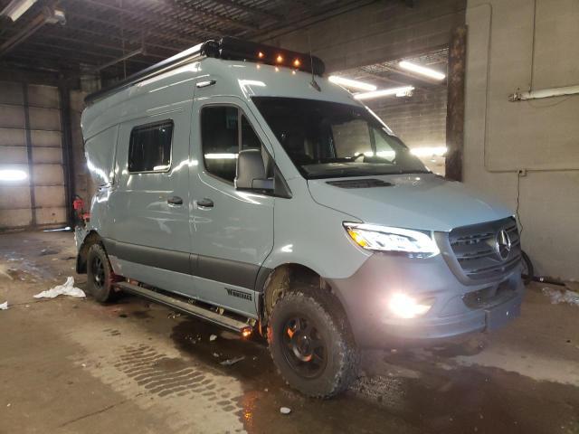 Salvage cars for sale from Copart Angola, NY: 2022 Mercedes-Benz Sprinter 2500