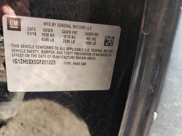 2016 CHEVROLET MALIBU PRE - 1G1ZH5SX5GF201223