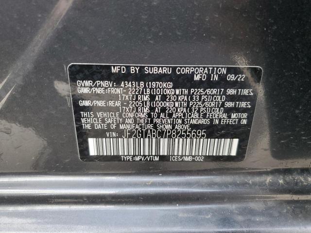 JF2GTABC7P8255695 Subaru Crosstrek