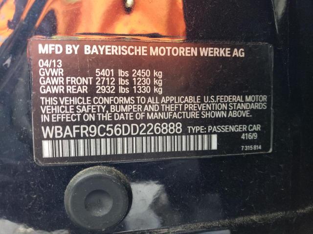WBAFR9C56DD226888 BMW 5 Series