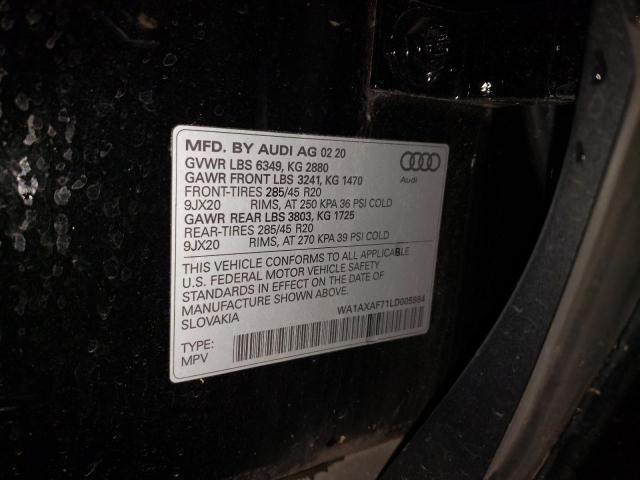 VIN WA1AXAF71LD005984 2020 Audi Q7, Premium no.13