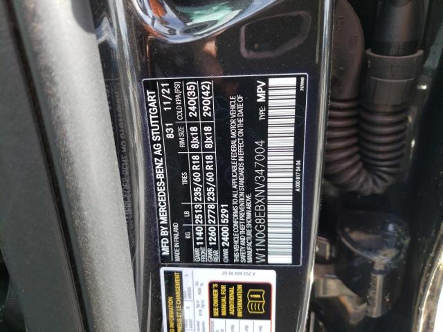 W1N0G8EBXNV347004 Mercedes-Benz Glc 300 4matic