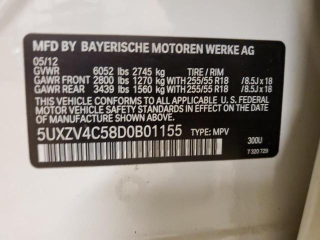 5UXZV4C58D0B01155 2013 BMW X5, photo no. 12