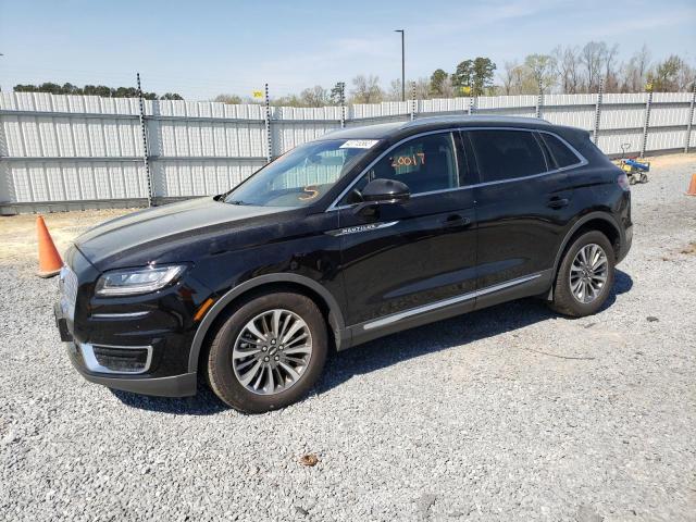 Lincoln Nautilus salvage cars for sale: 2019 Lincoln Nautilus Select