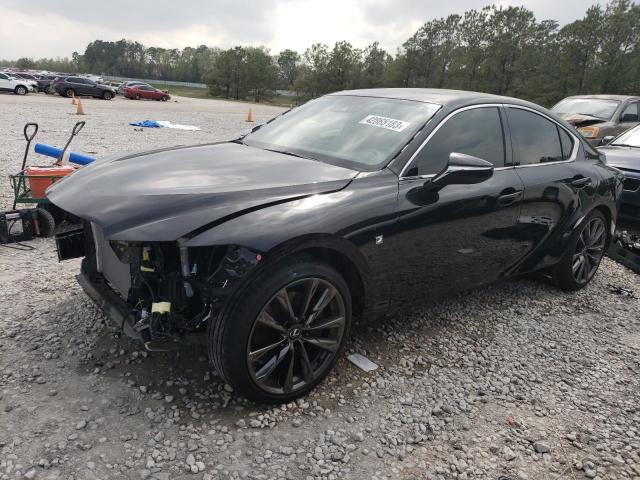 Salvage cars for sale at Houston, TX auction: 2023 Lexus IS 350 F Sport Design