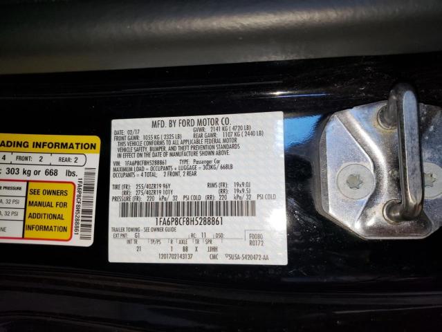 2017 FORD MUSTANG GT 1FA6P8CF8H5288861