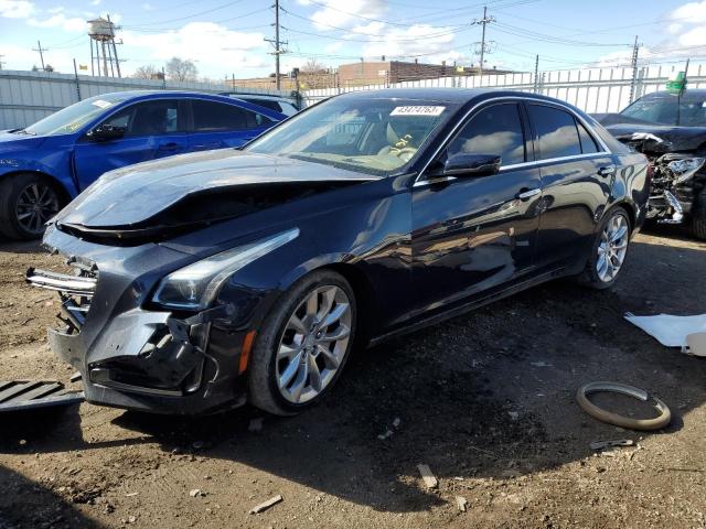 Salvage cars for sale from Copart Chicago Heights, IL: 2015 Cadillac CTS Premium Collection