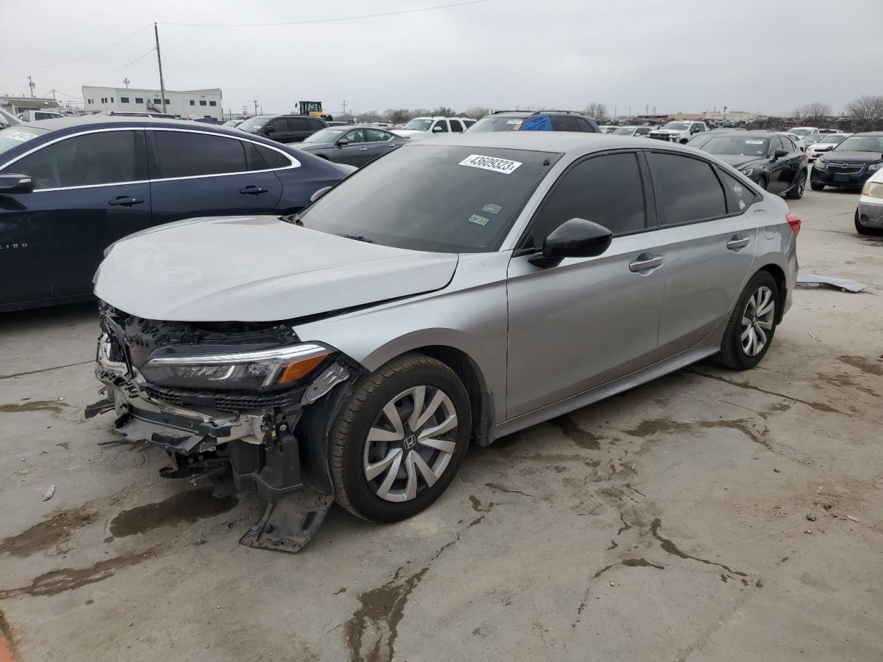 2HGFE2F23NH509116 HONDA CIVIC SEDA 2022