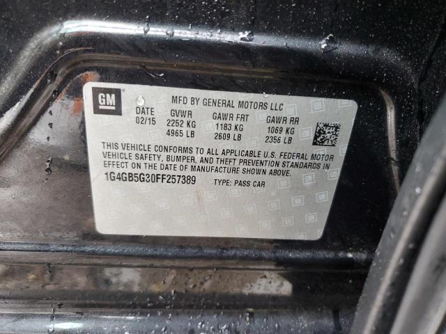 2015 BUICK LACROSSE 1G4GB5G30FF257389
