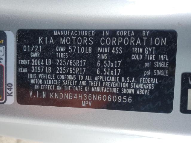 2022 KIA CARNIVAL L - KNDNB4H36N6060956