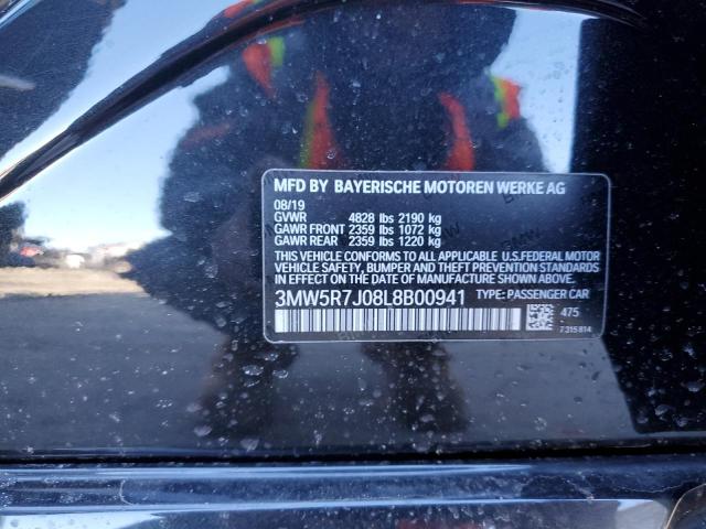 2020 BMW 330XI - 3MW5R7J08L8B00941