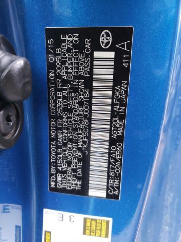 2015 TOYOTA SCION TC JTKJF5C78FJ007184