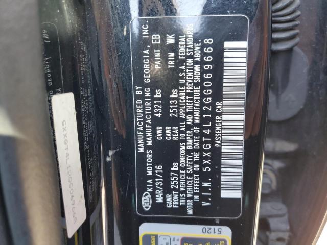 5XXGT4L12GG069668 KIA Optima Lx