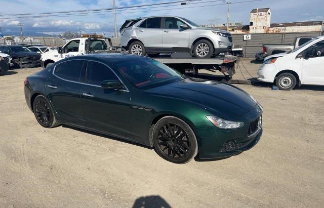 Vehiculos salvage en venta de Copart Wilmington, CA: 2015 Maserati Ghibli